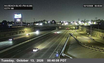 I-5 at North of Beach Boulevard