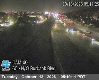 I-5 at North of Burbank Blvd