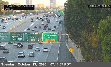I-5 at North of El Toro