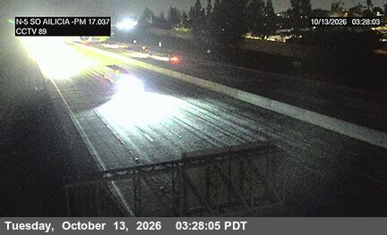 I-5 at North of La Paz Road (South of Alicia)
