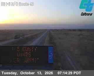I-5 at North of Route 43