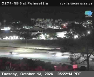I-5 at Poinsettia Lane
