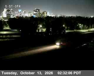 I-5 at Q St off-ramp NB 1