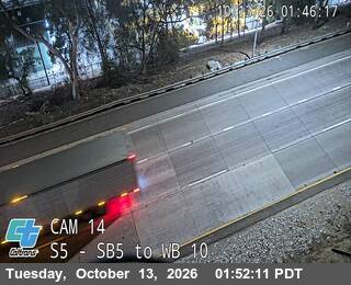 I-5 at SB 5 to WB 10 CONN