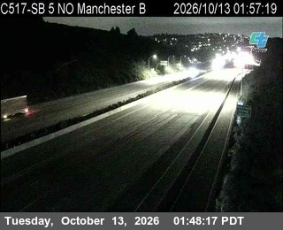 I-5 at SB North of Manchester B