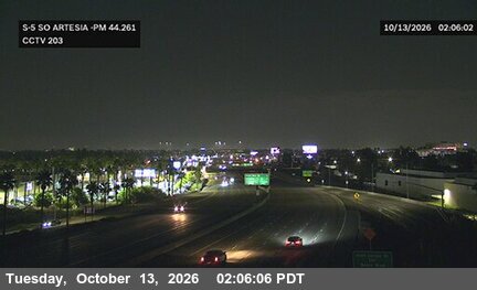 I-5 at South of Artesia Boulevard