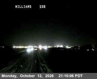 I-5 at Williams SB