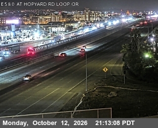 I-580 at Hopyard Loop Onramp
