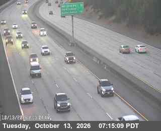 I-580 at Just east of FONTAINE ST