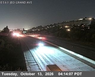I-580 at Just East of Grand Avenue