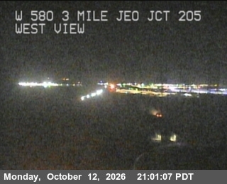 I-580 at Just East of I-205