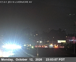 I-580 at Just East of N Livermore Av