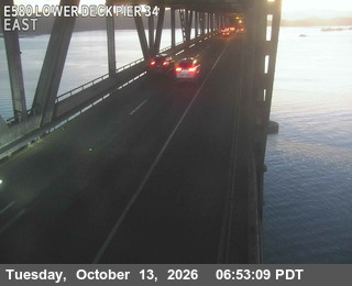 I-580 at Lower Deck Pier 34