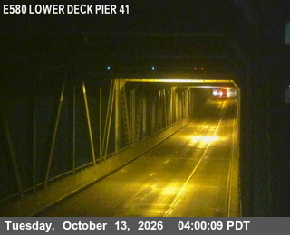 I-580 at Lower Deck Pier 41