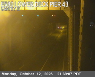 I-580 at Lower Deck Pier 43