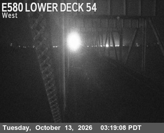 I-580 at Lower Deck Pier 54