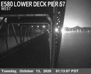 I-580 at Lower Deck Pier 57