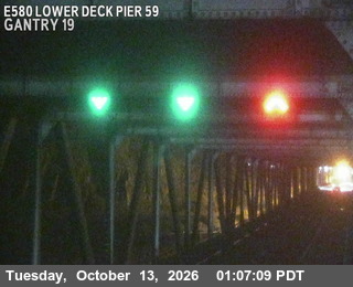 I-580 at Lower Deck Pier 59