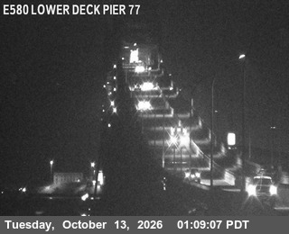 I-580 at Lower Deck Pier 77