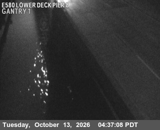 I-580 at Lower Deck Pier 8
