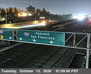 I-580 at Strobridge Avenue