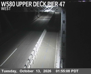 I-580 at Upper Deck Pier 47