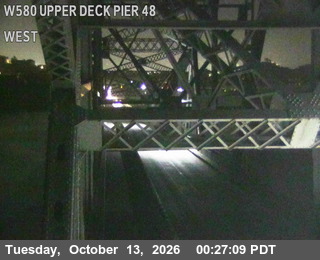 I-580 at Upper Deck Pier 48
