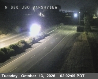 I-680 at Just South of Marshview Road