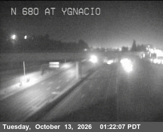 I-680 at Just south of OAKVALE RD overcrossing