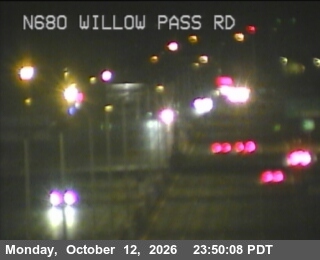 I-680 at WILLOW PASS RD on-s-diag