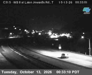 I-8 at Lake Jennings T