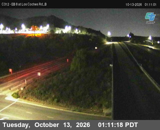 I-8 at Los Coches Bottom