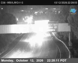 I-8 at West of I-15