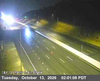 I-80 at Before Pinole Valley Road
