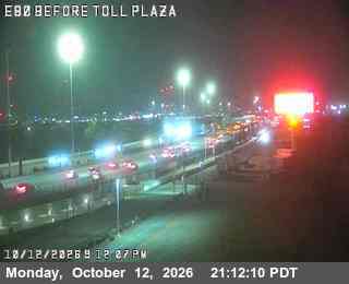 I-80 at Before Toll Plaza