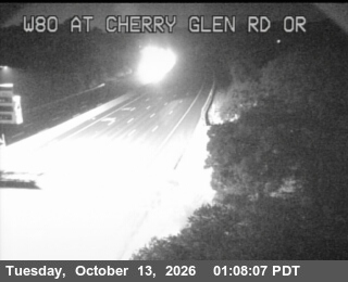 I-80 at Cherry Glen Rd Or