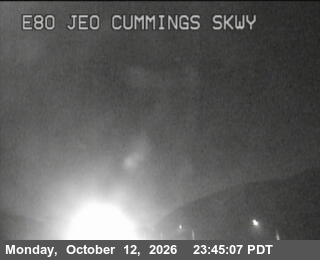 I-80 at Just east of CUMMINGS PKWY
