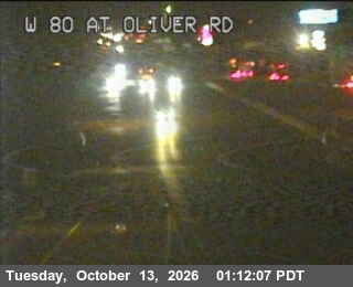 I-80 at Oliver Road