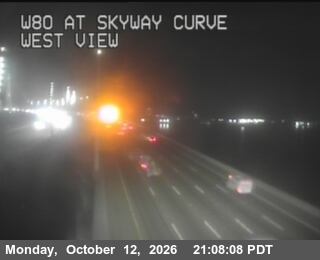 I-80 at Skyway Curve