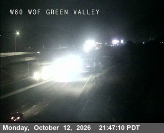 I-80 at West of Green Valley Road