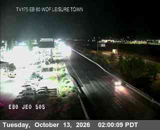 I-80 at Wof Leisure Town Rd