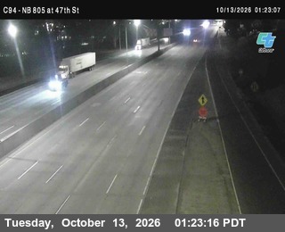 I-805 at 47th Street (on ramp)