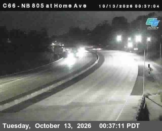I-805 at Home Avenue (On Ramp)
