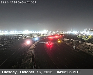 I-880 at Broadway off-ramp