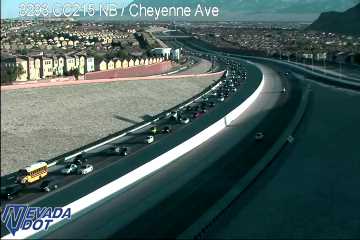 Cheyenne Ave at CC 215 Ramp