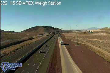 I-15 at Apex Weigh Station