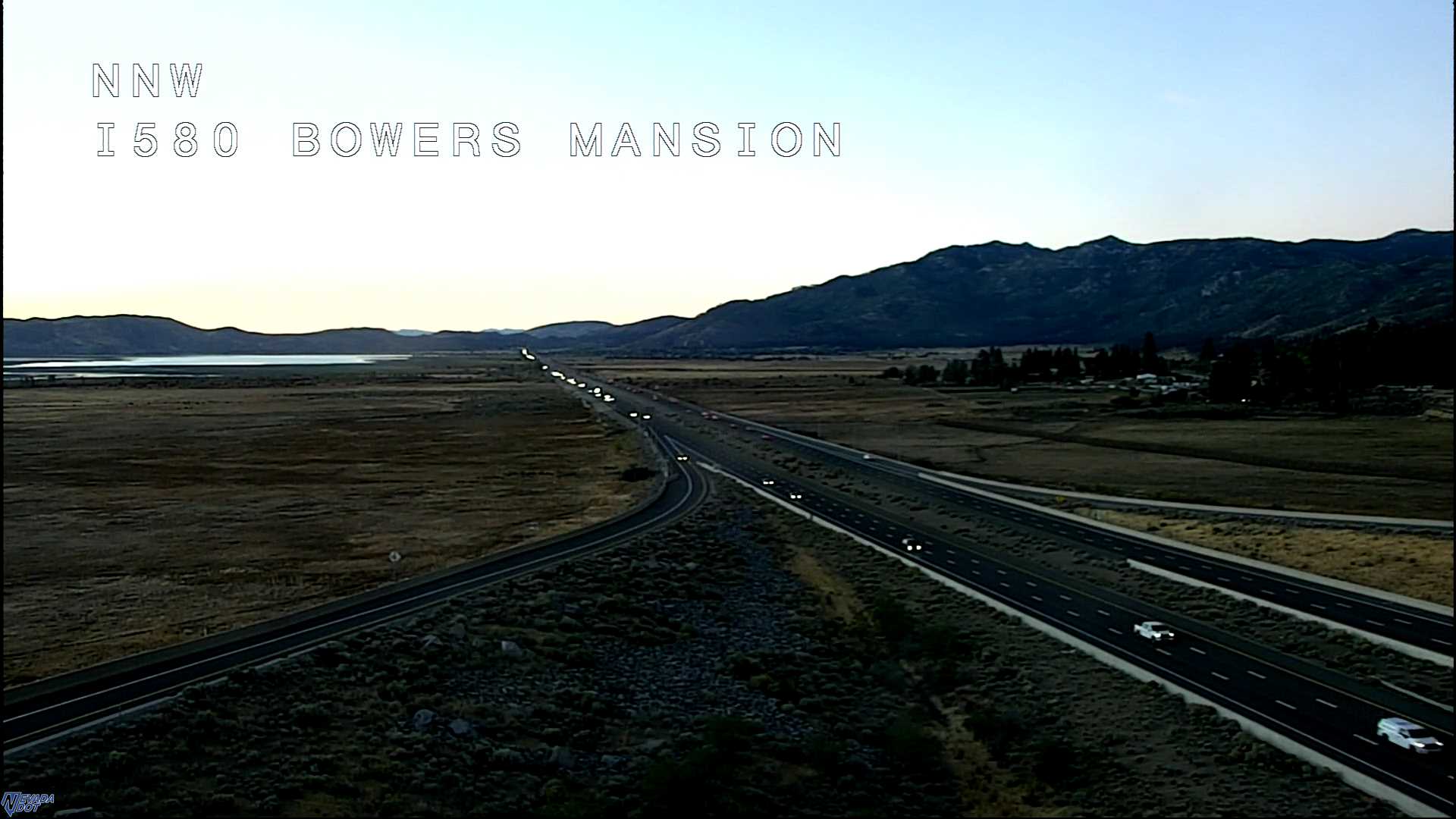 I-580 at Bowers Mansion