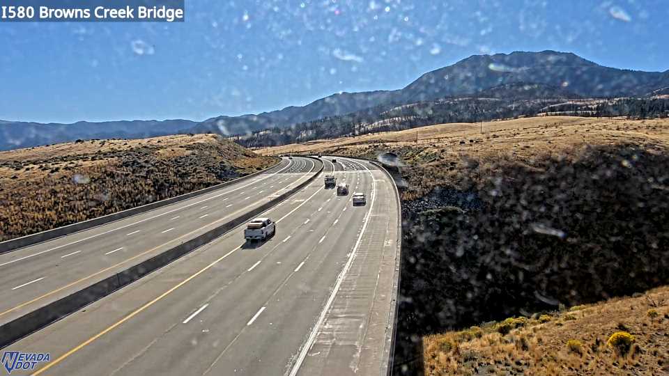 I-580 at Browns Creek Bridge