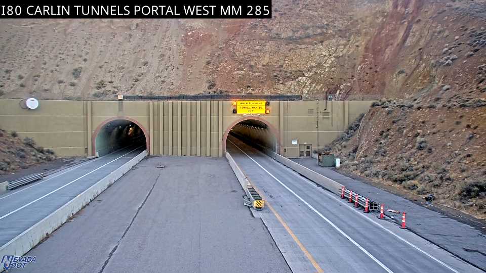 I-80 at Carlin Tunnel West