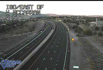 I-80 east of W McCarran